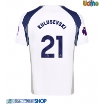 Maglie da calcio Tottenham Hotspur Dejan Kulusevski #21 Prima Maglia 2025-26 Manica Corta